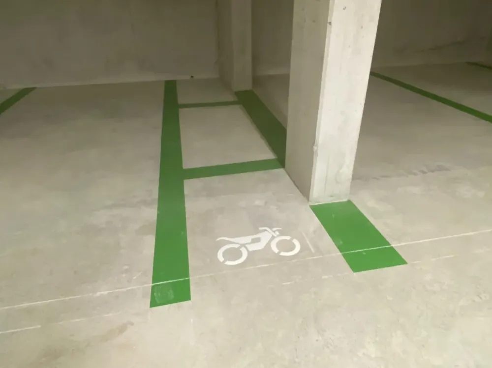 Marquage au sol près de Montpellier