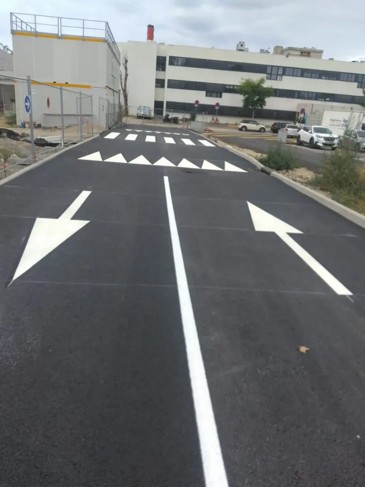 signalisation verticale et horrizontal