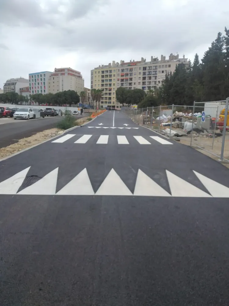 Ralentisseur près de Montpellier